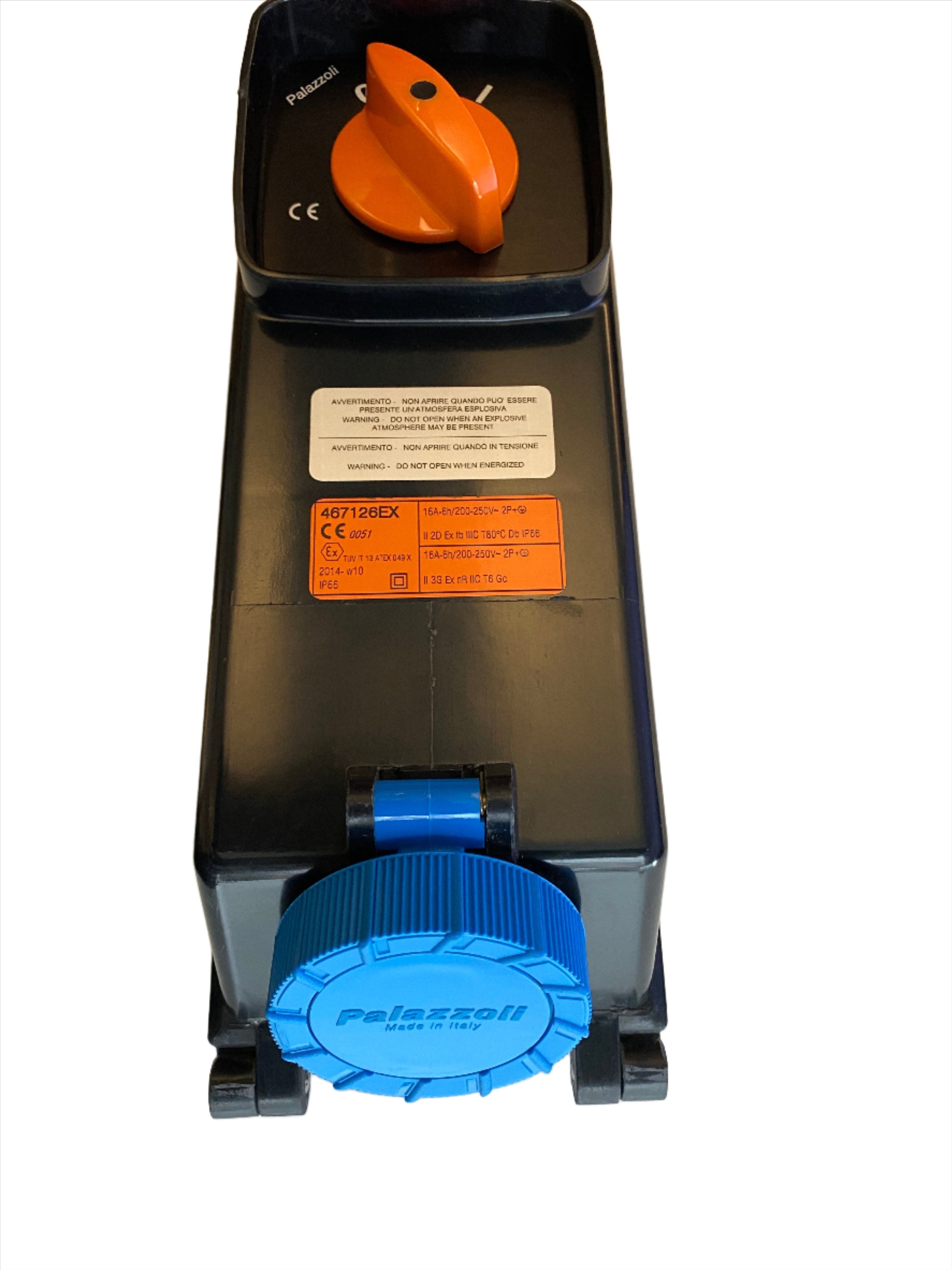 Palazzoli 467126EX - Tais-Ex Switched Socket 16A 2P+E