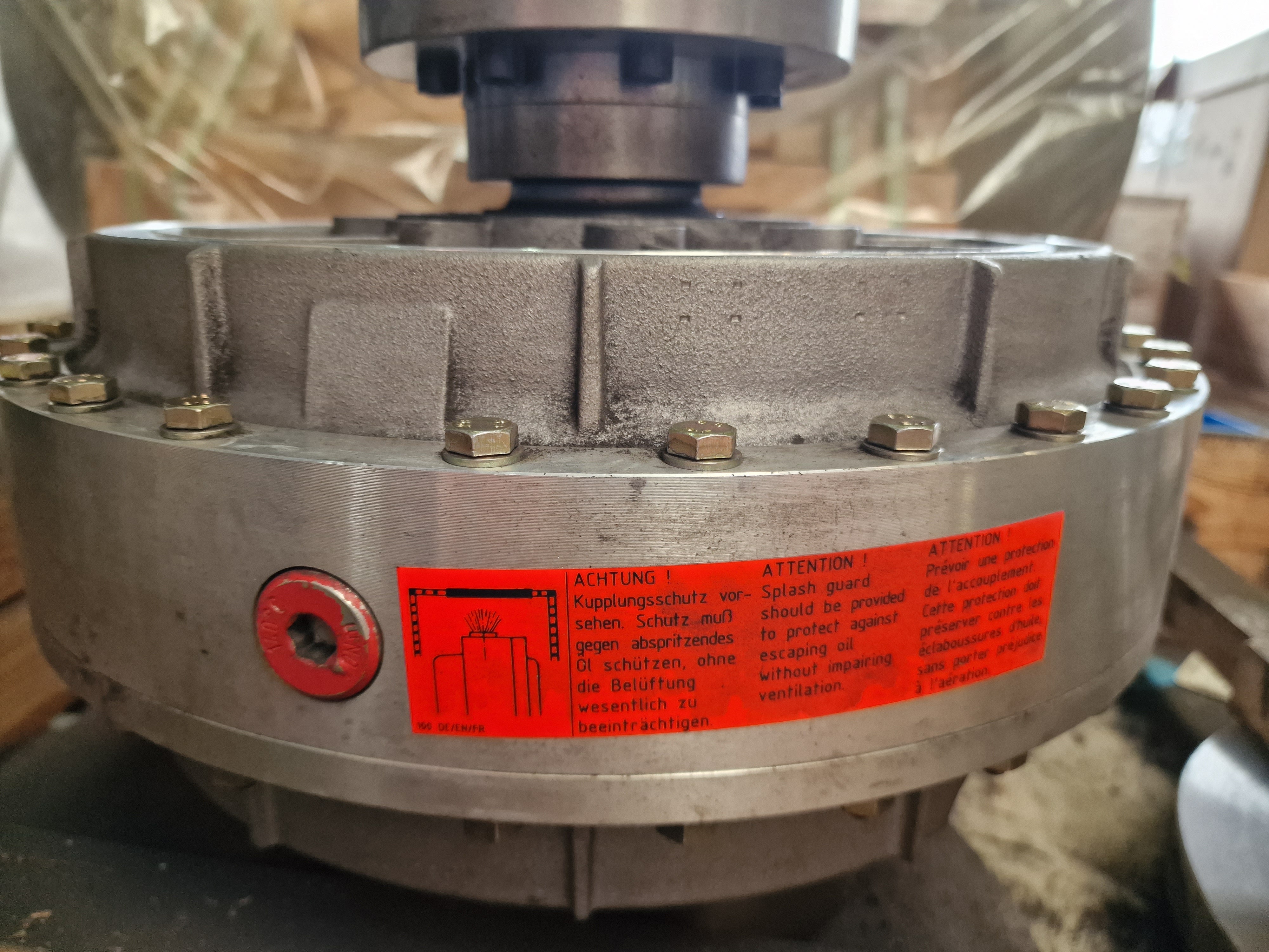 Flender Fluid Coupling Fludex FNDS 2LC0900-8GE Size 370 ...