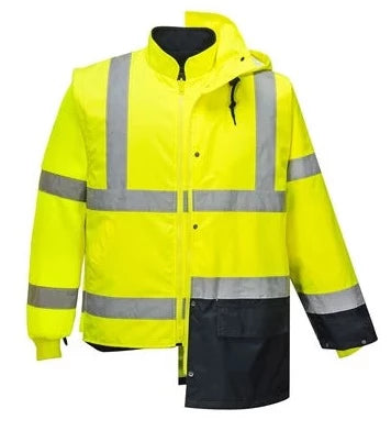 Portwest 5-IN-1 Yellow/Marine Size XXL with FAM Logo