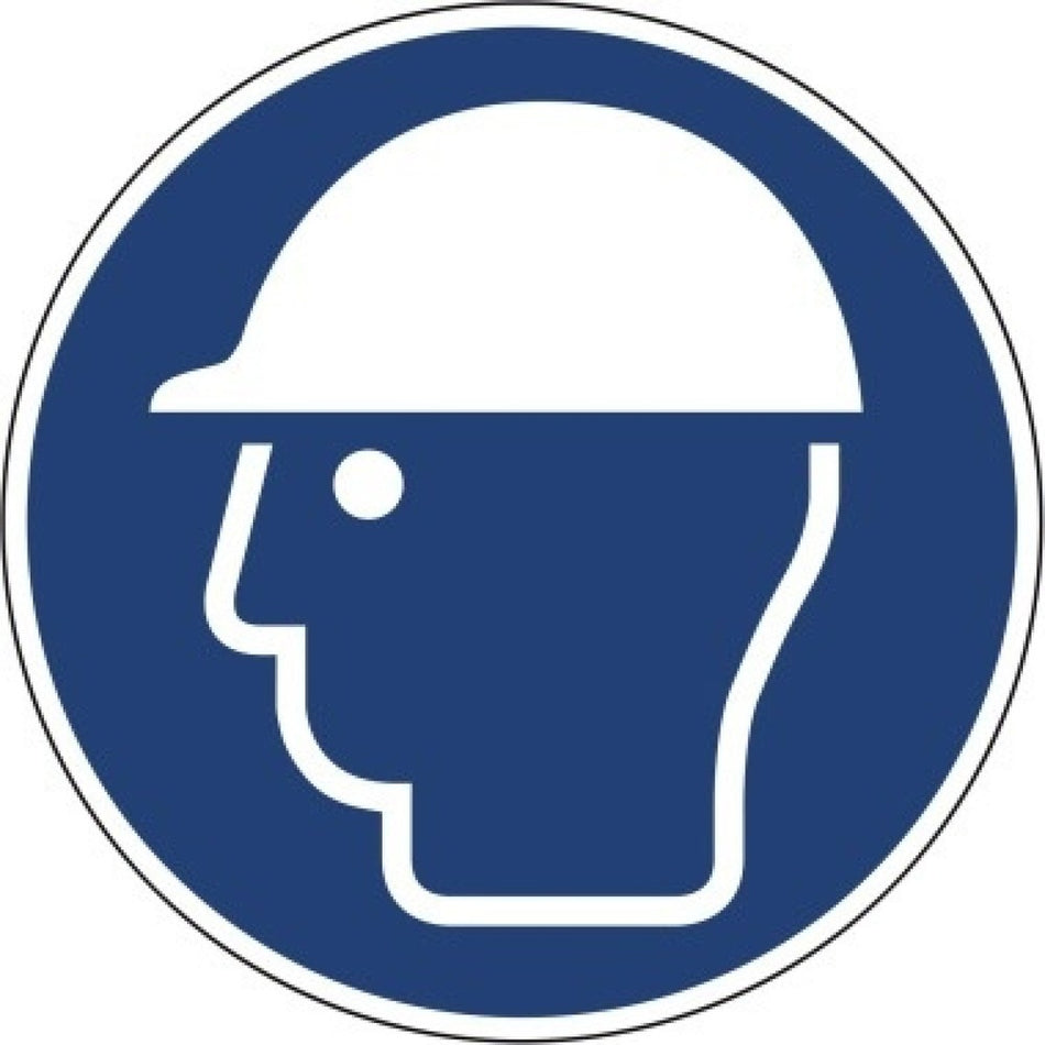 2X Wear Head Protection Sign M014