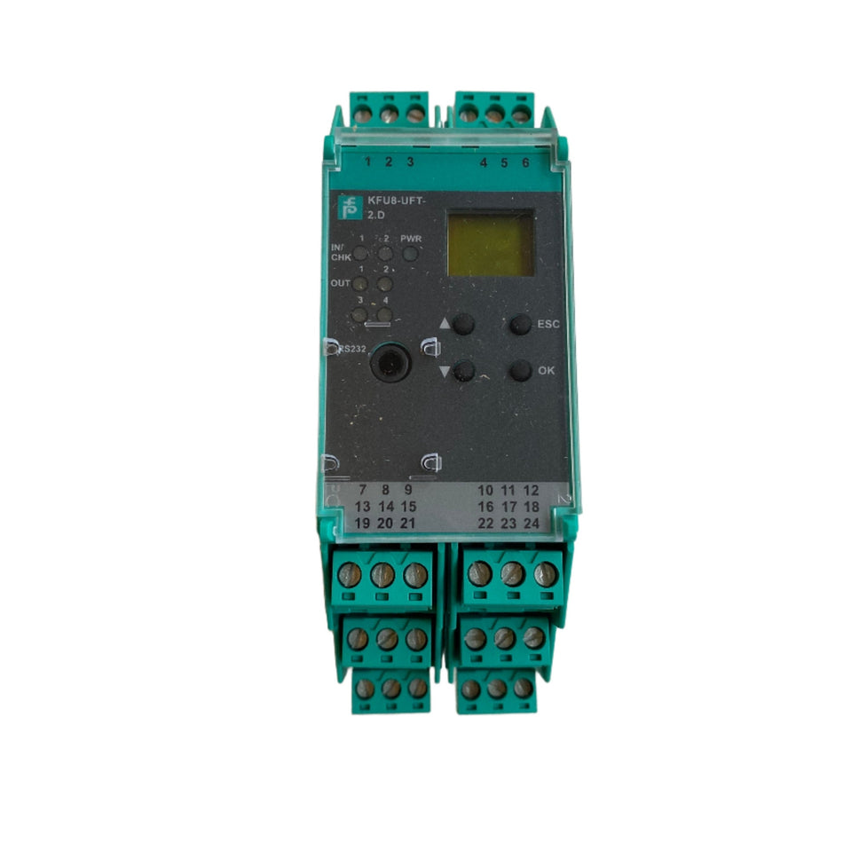 Pepperl+Fuchs Frequency Converter with Direction and Synchronization Monitor KFU8-UFT-2.D