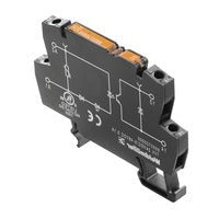 WEIDMUELLER TOS 24VDC/230VAC 0,1A  -  TERMOPTO Solid-state relay